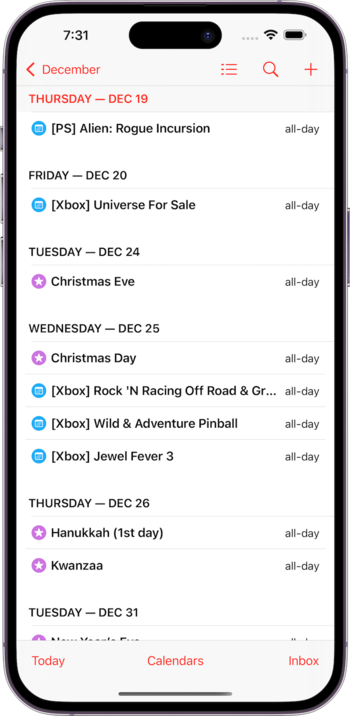 Calendar Integration