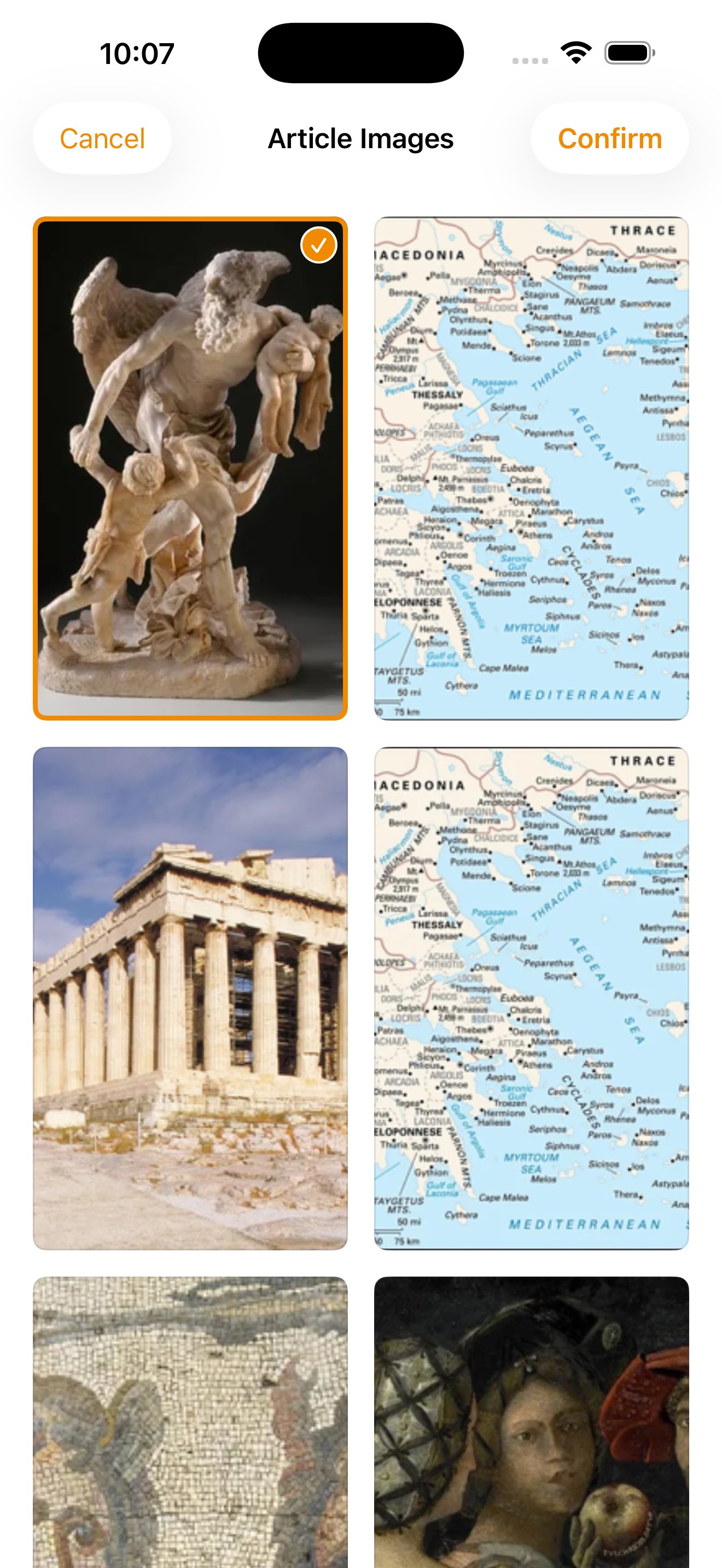 Article Image Grid Picker